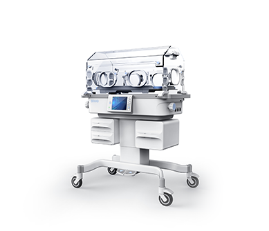 醫療器械設計此款培養箱造型飽滿，線條柔和，整體風格統一協調。